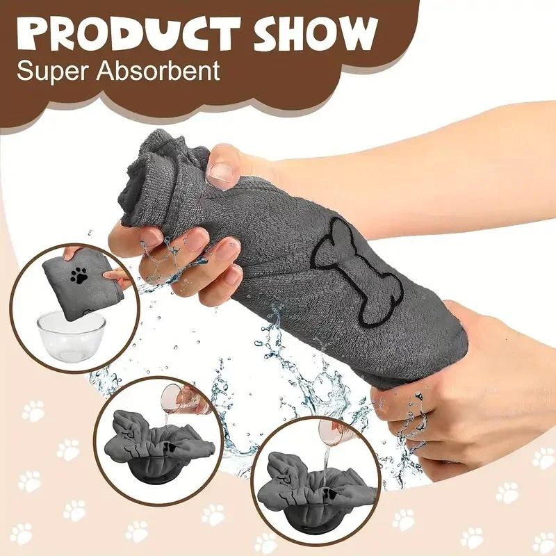 Rapid Absorb Microfiber Pet Drying Towel 3