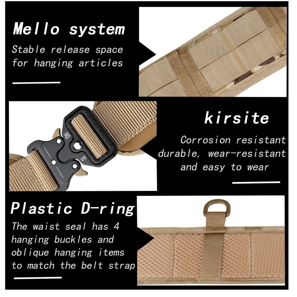 Elite Modular Tactical Combat Belt System 3