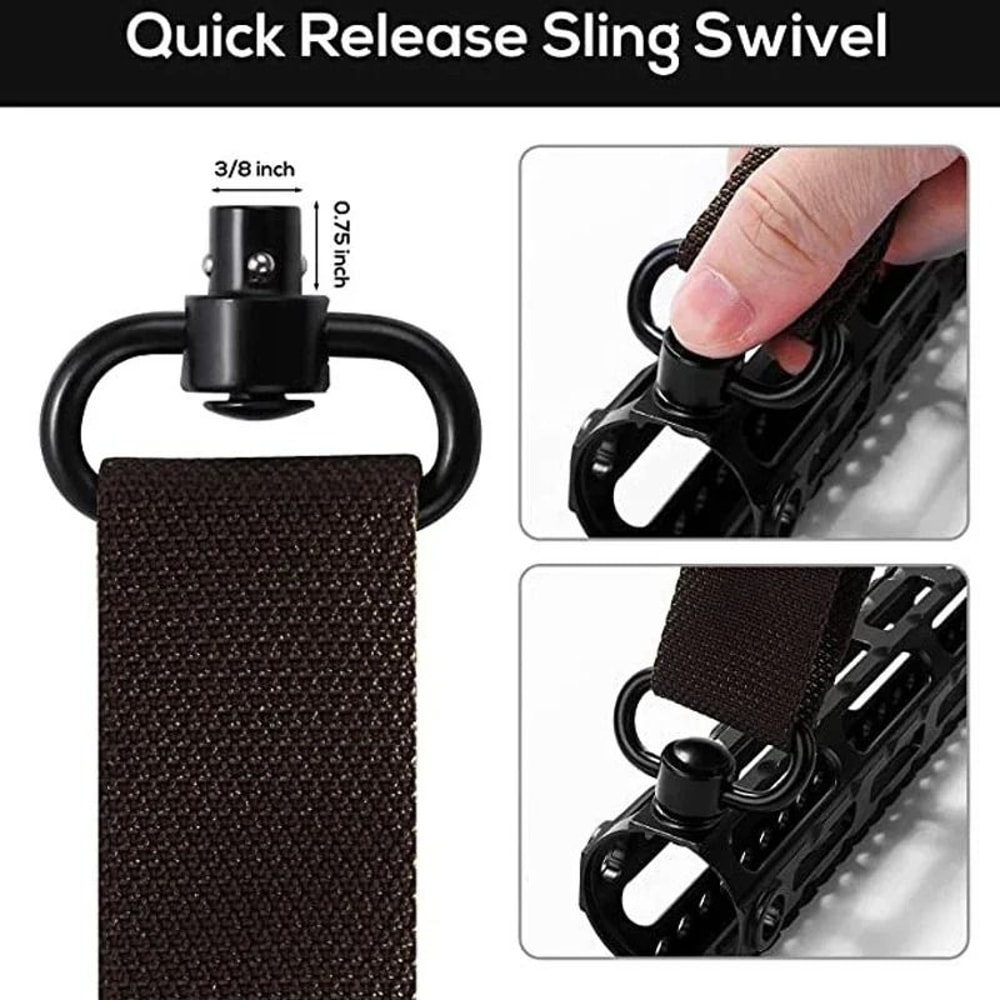 Multi Mission Dual Point Tactical Rifle Sling 5
