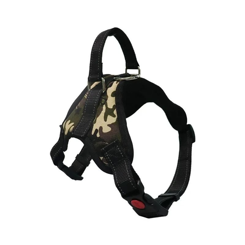 Heavy Duty Adjustable Reflective Dog Harness And Leash Set 12