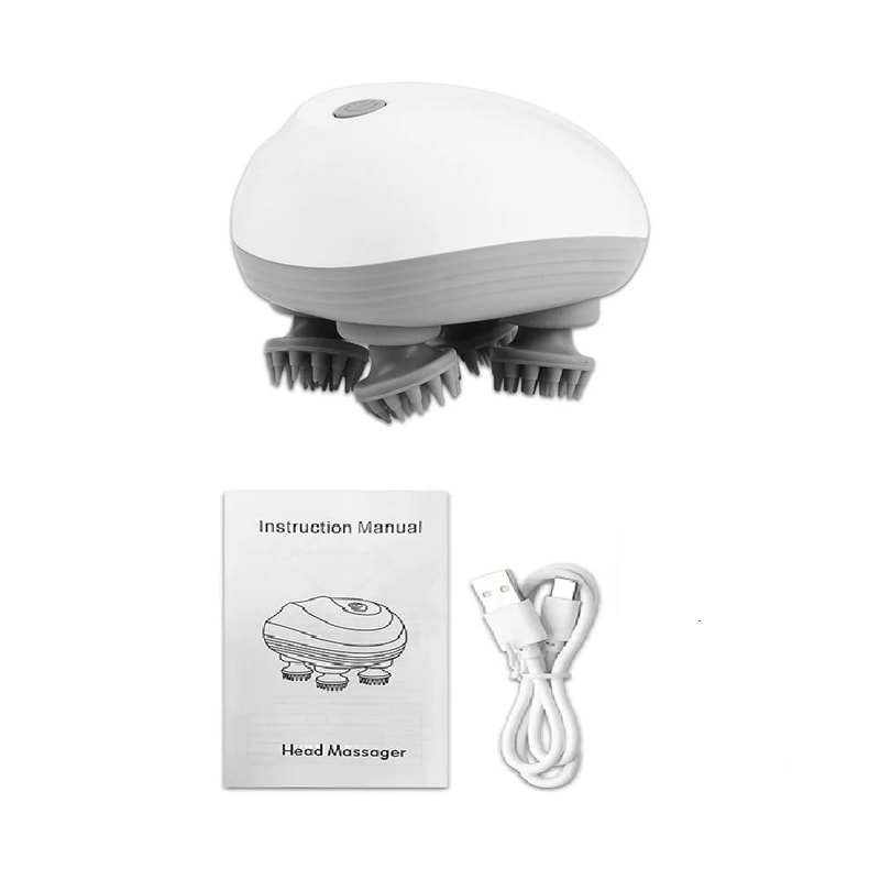 Deep Tissue Electric Scalp And Body Massager 6