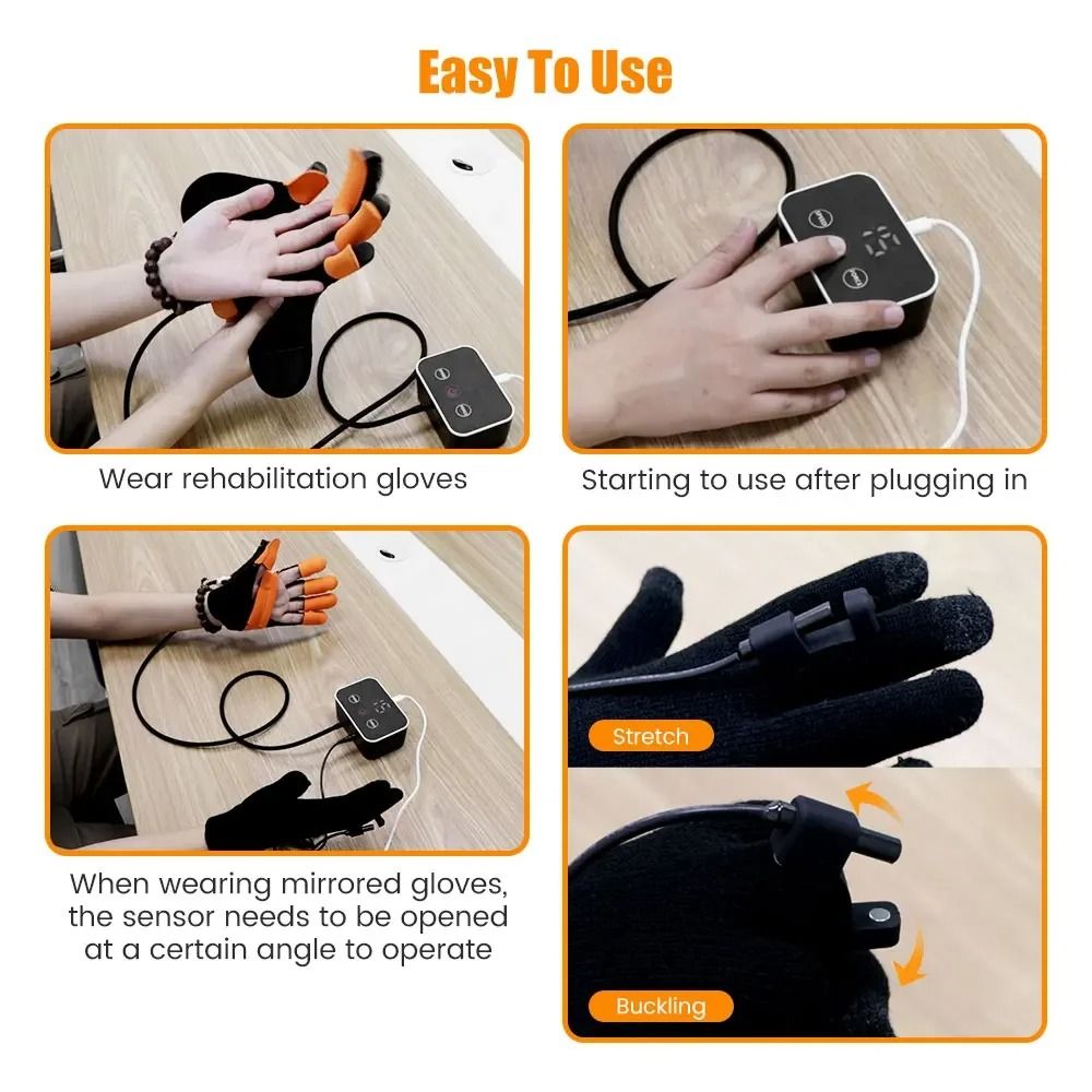 Upgraded Finger Rehabilitation Robot Gloves 4