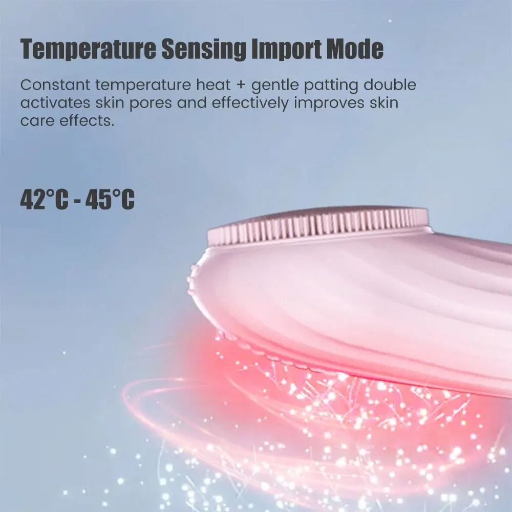 Sonic Silicone Facial Cleansing Brush And Massager 4