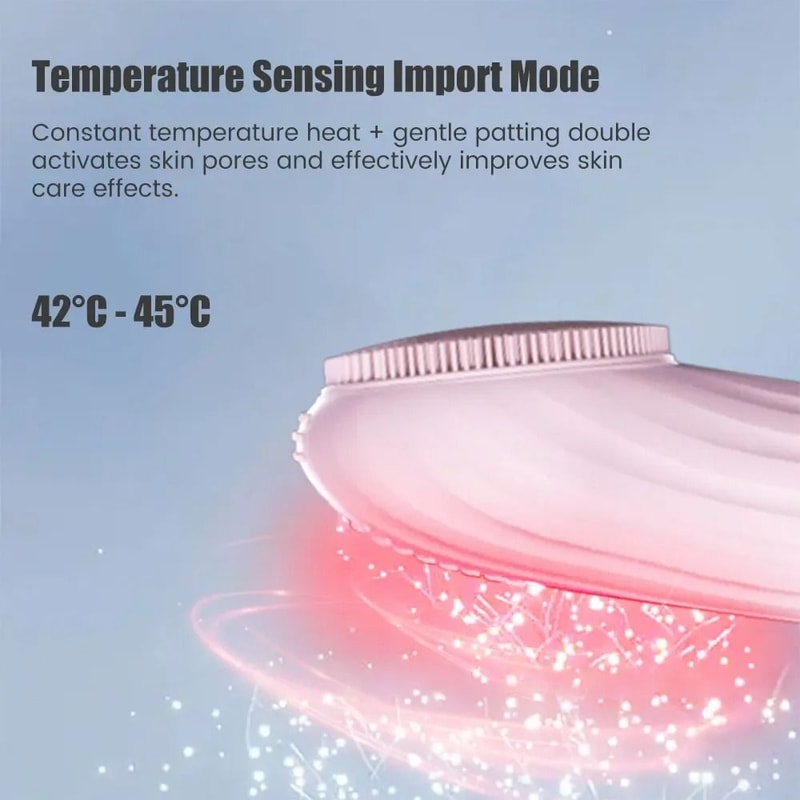 Sonic Silicone Facial Cleansing Brush And Massager 4