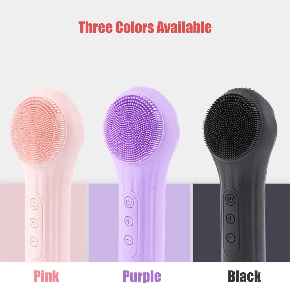 Sonic Silicone Facial Cleansing Brush And Massager 5
