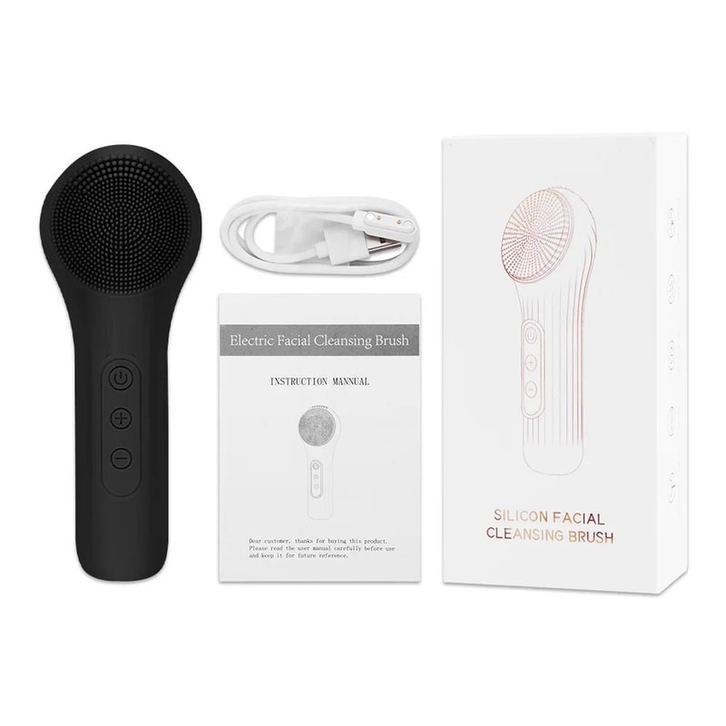 Sonic Silicone Facial Cleansing Brush And Massager 6