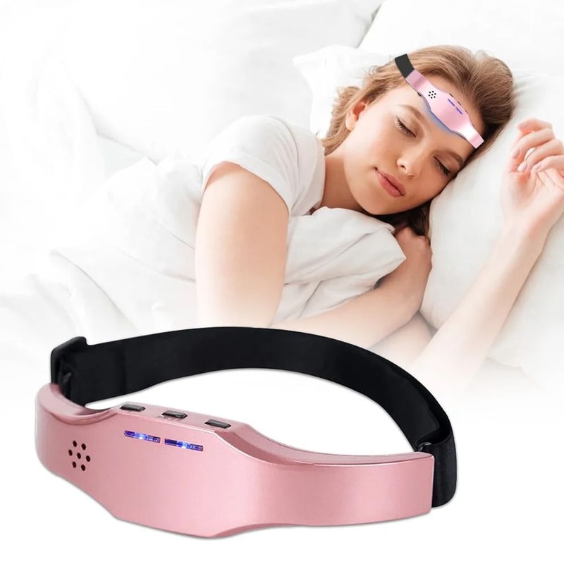Ultimate Wireless Sleep Therapy And Head Massager 0