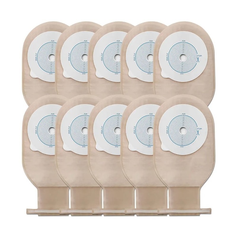 Leak Proof One Piece Drainable Ostomy Care System 6