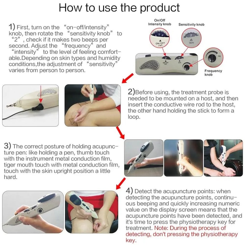 USB Precision Laser Acupuncture And Meridian Pen 3