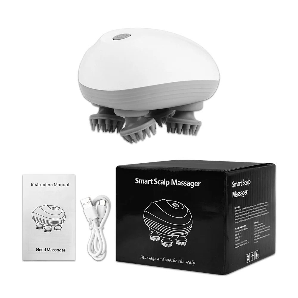 Wireless Deep Tissue Scalp And Body Massager 7