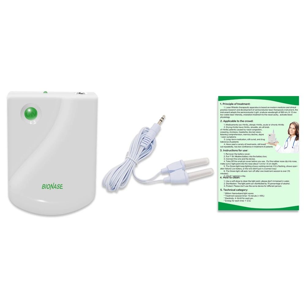 Dual Action Sinus Relief And Nasal Light Therapy System 7