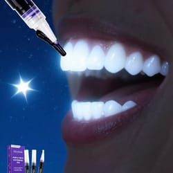 purple precision color correcting teeth whitening pen