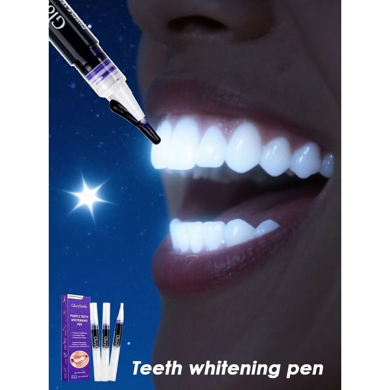 Purple Precision Color Correcting Teeth Whitening Pen 0