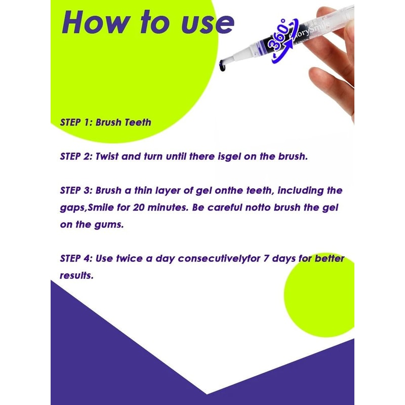 Purple Precision Color Correcting Teeth Whitening Pen 4