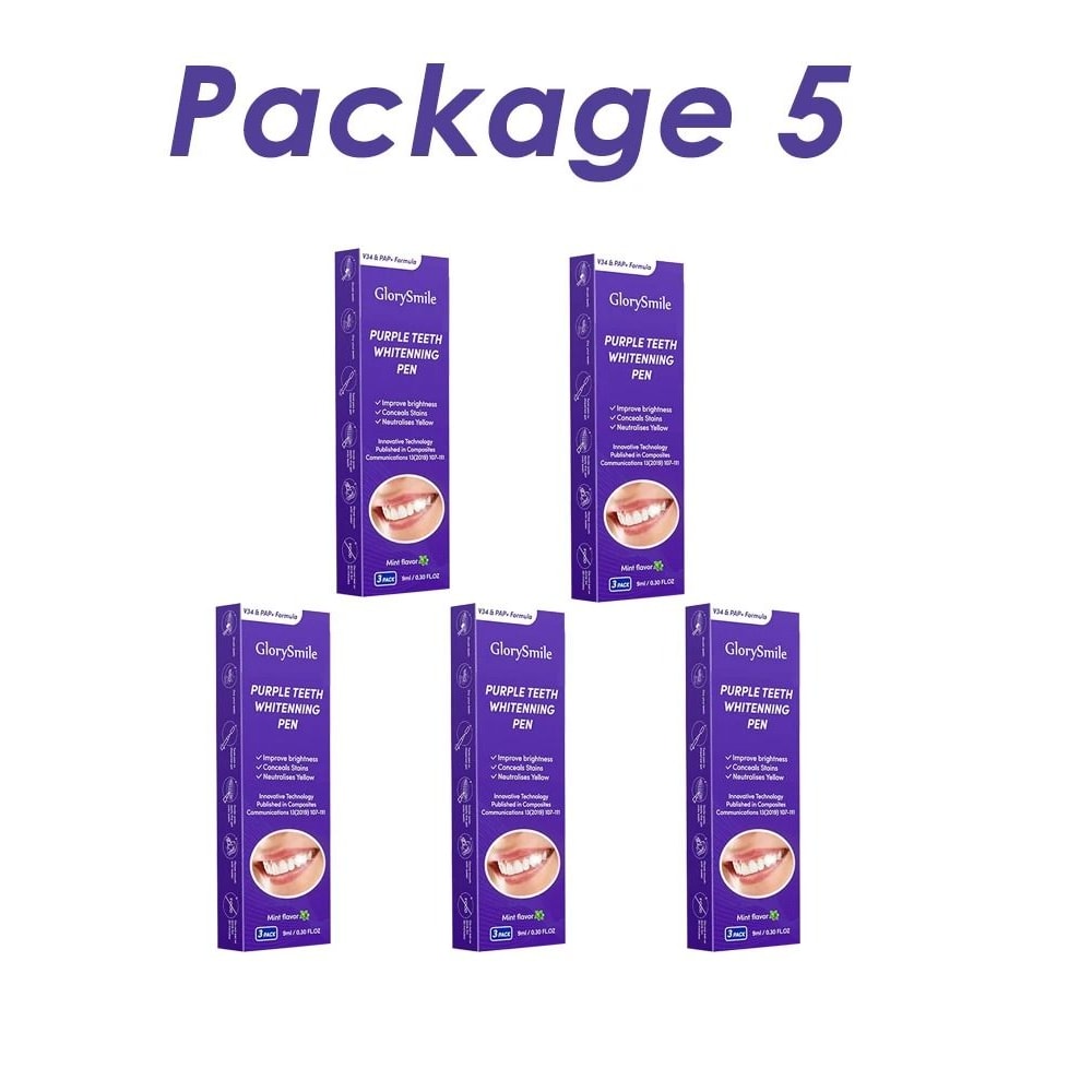 Purple Precision Color Correcting Teeth Whitening Pen 9