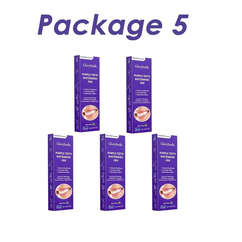 Purple Precision Color Correcting Teeth Whitening Pen 9