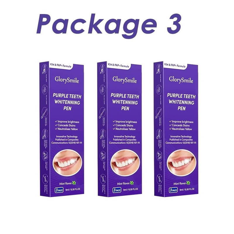 Purple Precision Color Correcting Teeth Whitening Pen 8