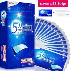 professional advanced enamel safe teeth whitening strips