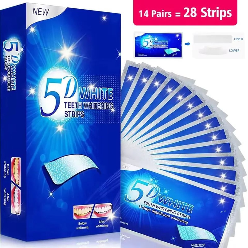Professional Advanced Enamel Safe Teeth Whitening Strips 7