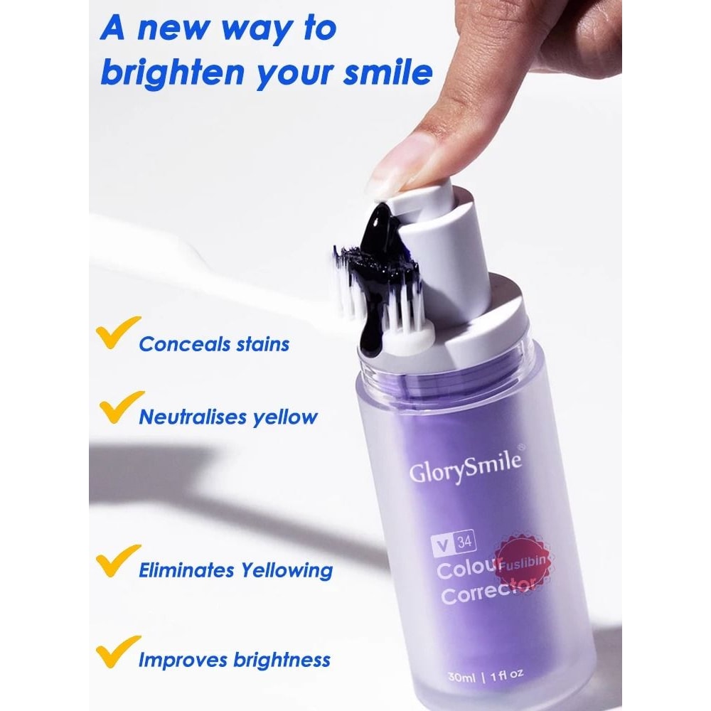 Color Correcting Advanced Teeth Whitening Foam 1