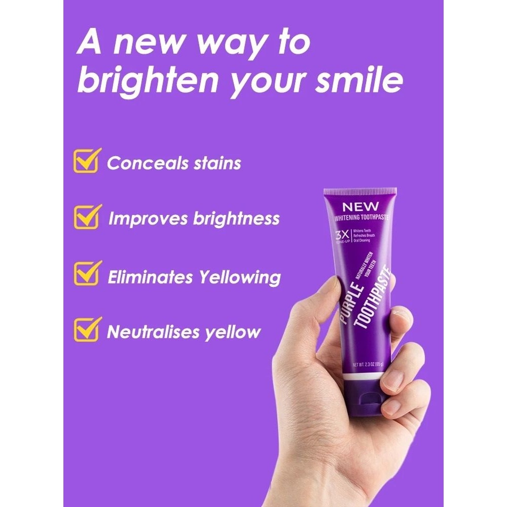 Color Correcting Advanced Teeth Whitening Toothpaste 1