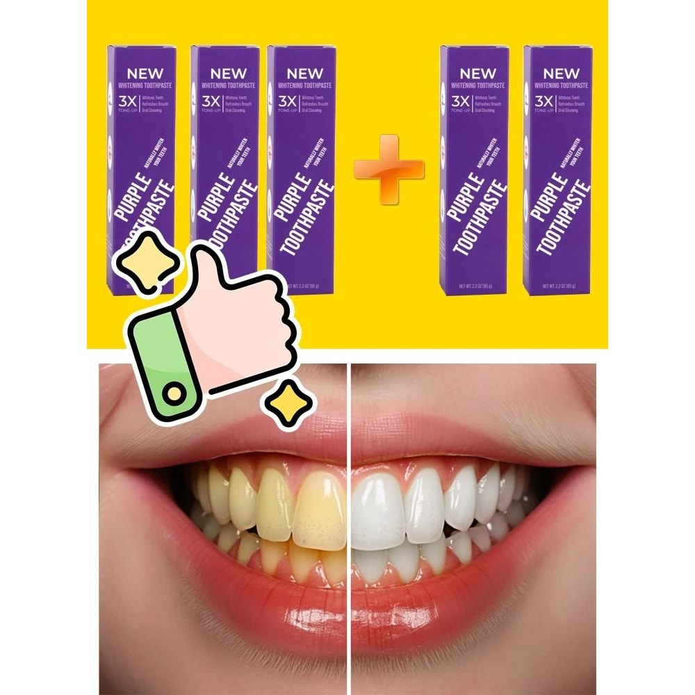 Color Correcting Advanced Teeth Whitening Toothpaste 8