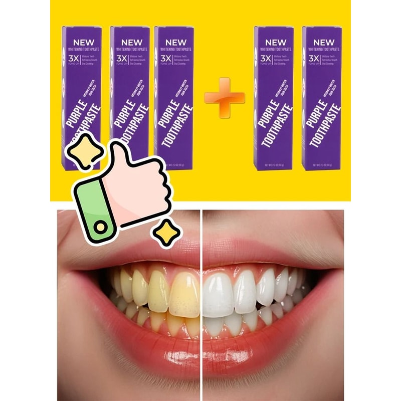 Color Correcting Advanced Teeth Whitening Toothpaste 8