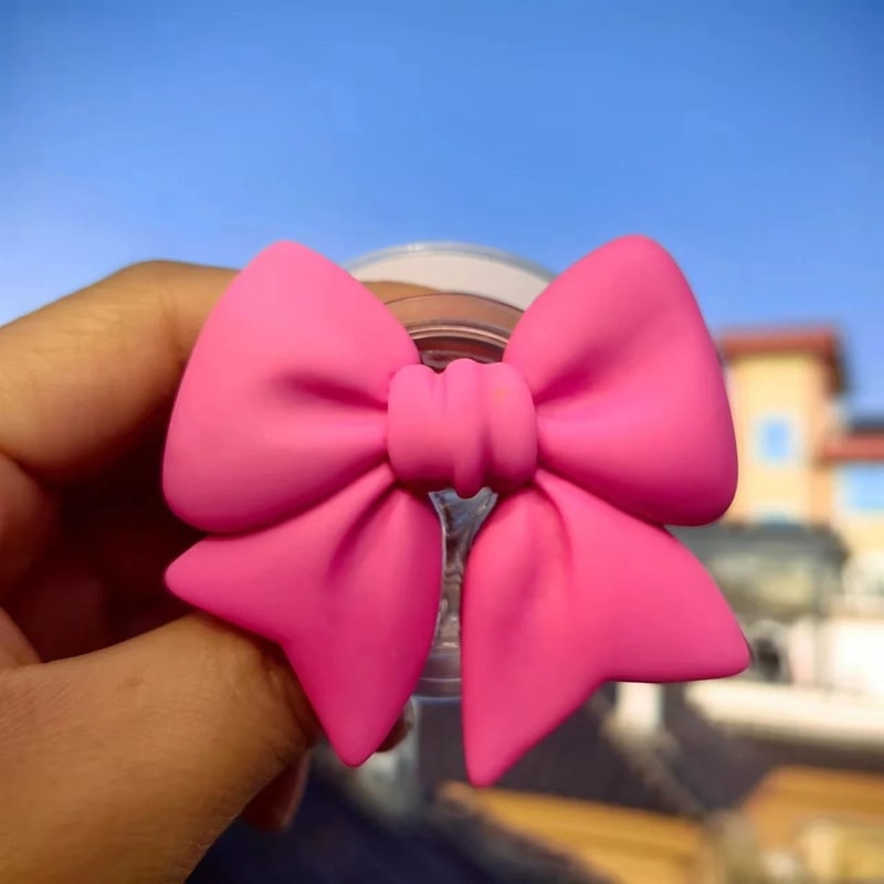 Macaron Bow Magnetic Phone Grip And Stand 8