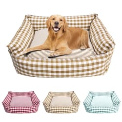 premium orthopedic pet sofa and indoor kennel