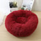 Premium Round Long Plush Pet Sanctuary 9