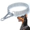 Professional Triple Row Metal Cuban Link Dog Collar 0