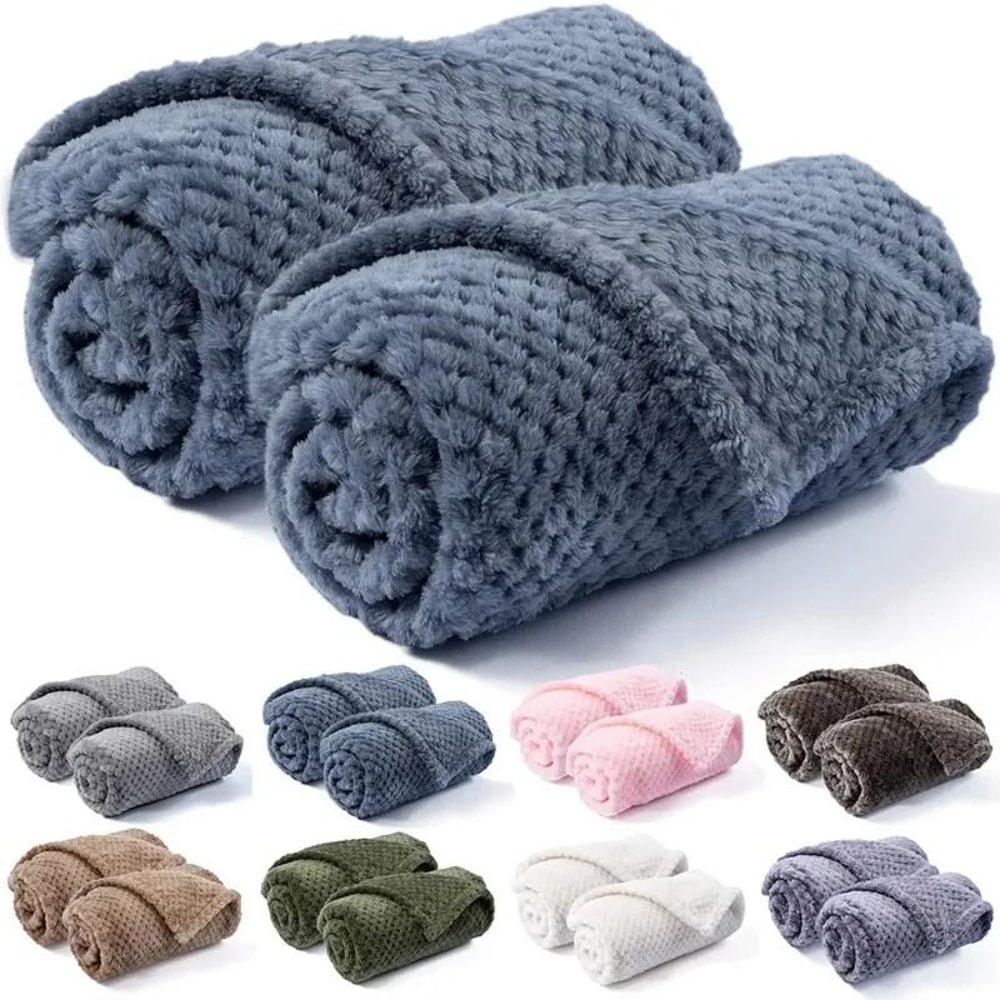 Ultra Soft Fuzzy Fleece Pet Comfort Blanket 0