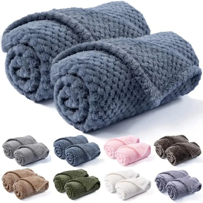 Ultra Soft Fuzzy Fleece Pet Comfort Blanket 0