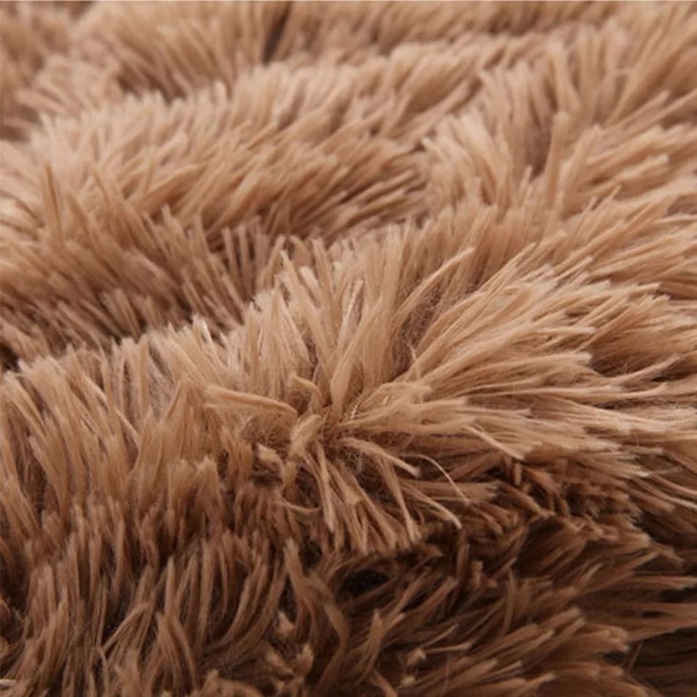 Plush Soft Warm Candy Colored Pet Bed Mat 3