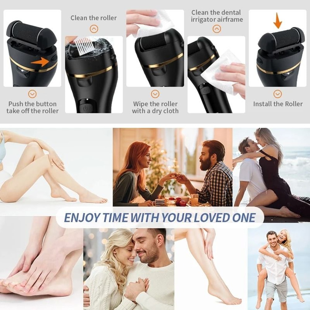 USB Powered Rechargeable Electric Foot Grinder 2