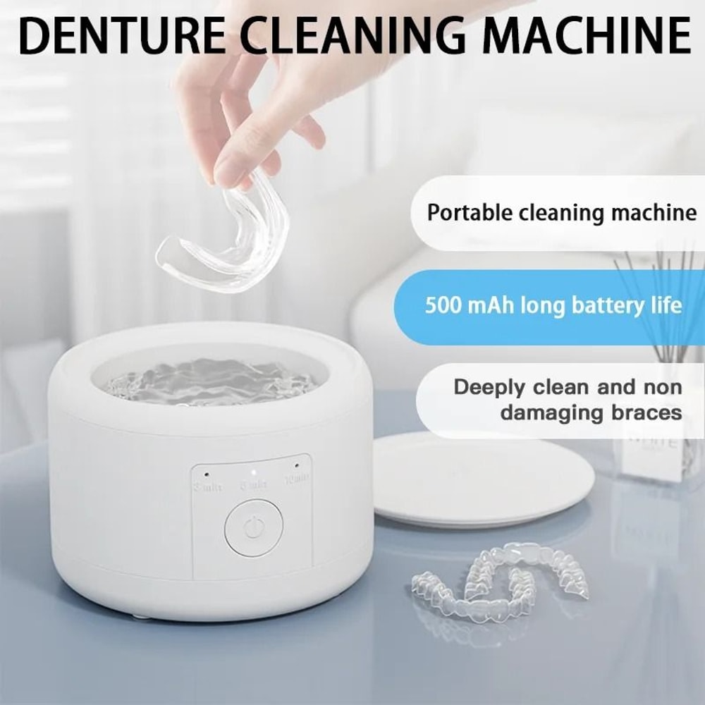 Portable High Frequency Vibration Dental And Jewelry Cleaning Machine 0