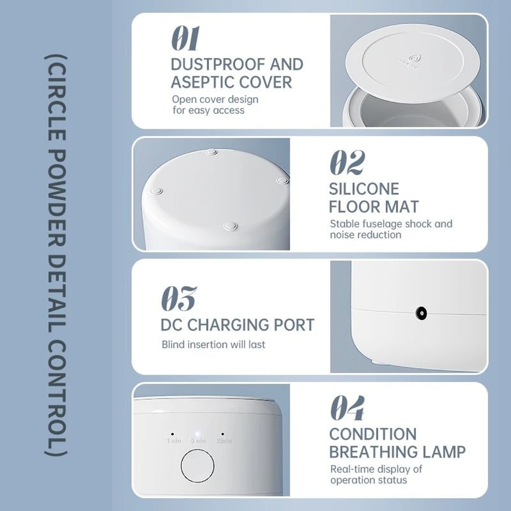 50KHZ Professional Ultrasonic Braces And Retainer Cleaner 4