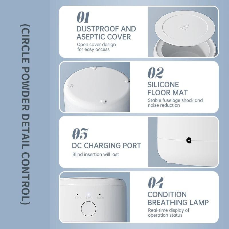 50KHZ Professional Ultrasonic Braces And Retainer Cleaner 4