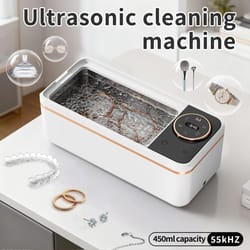 48khz professional ultrasonic jewelry and glasses cleaner