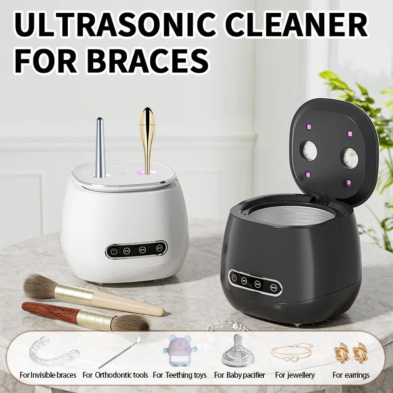 USB Rechargeable 48KHZ Professional Multi Function Ultrasonic Cleaner 2