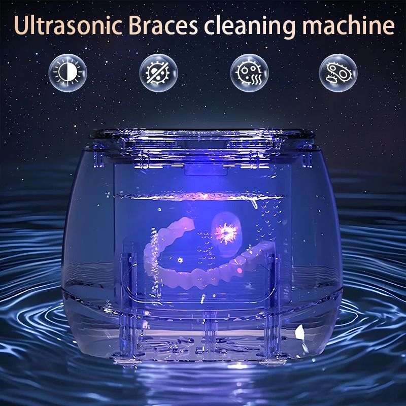 USB Rechargeable 48KHZ Professional Multi Function Ultrasonic Cleaner 4