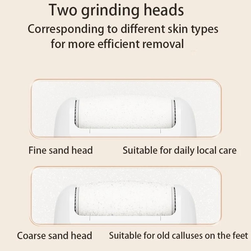 USB Powered Rechargeable Electric Foot Grinder And Callus Remover 4