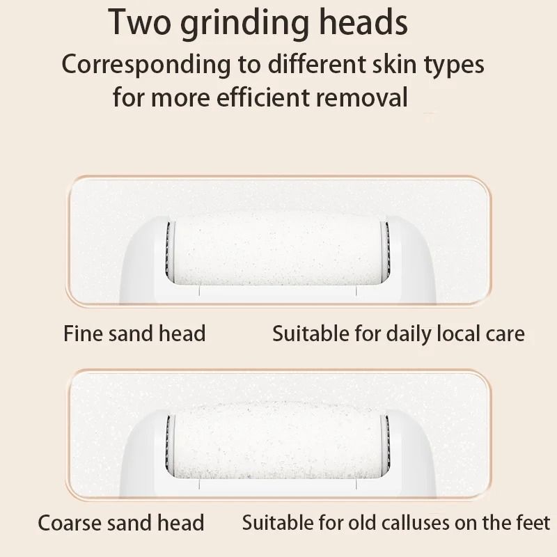 USB Powered Rechargeable Electric Foot Grinder And Callus Remover 4