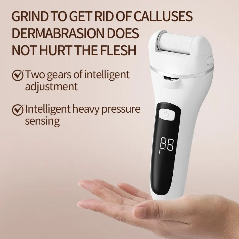 Professional Rechargeable Electric Foot File And Callus Remover 5