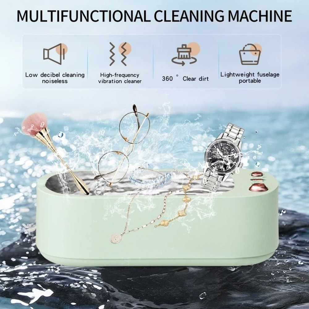 USB Rechargeable High Frequency Ultrasonic Cleaning Machine 3