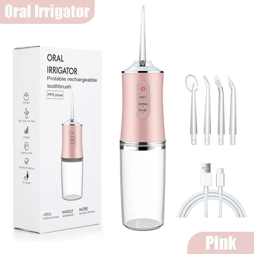 Oral Irrigator Portable Dental Water Flosser 6