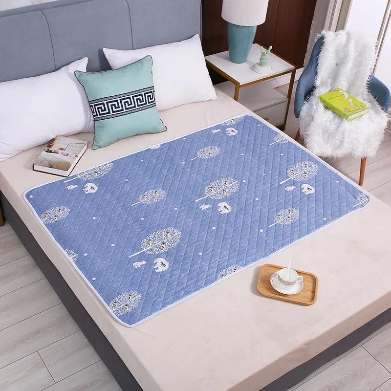 Waterproof Washable Breathable Bed Protector Mat 0