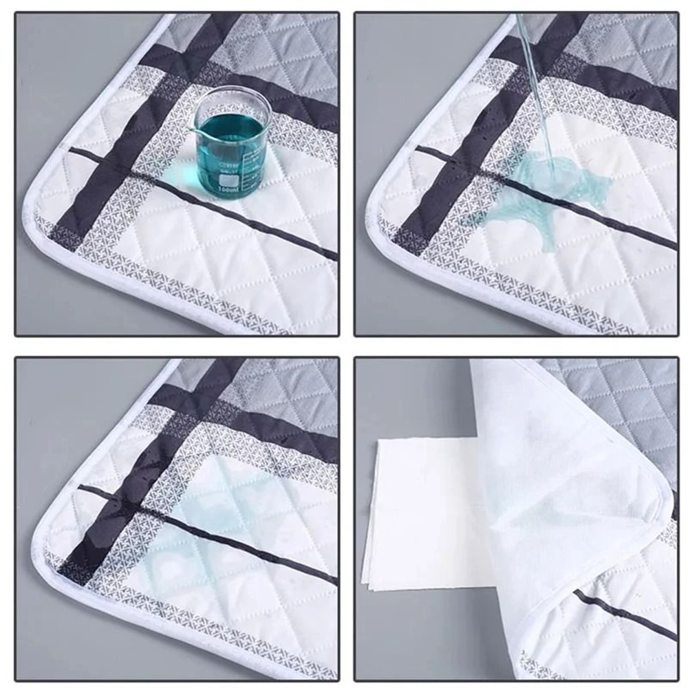 Waterproof Washable Breathable Bed Protector Mat 2
