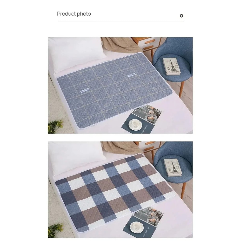 Waterproof Washable Breathable Bed Protector Mat 3