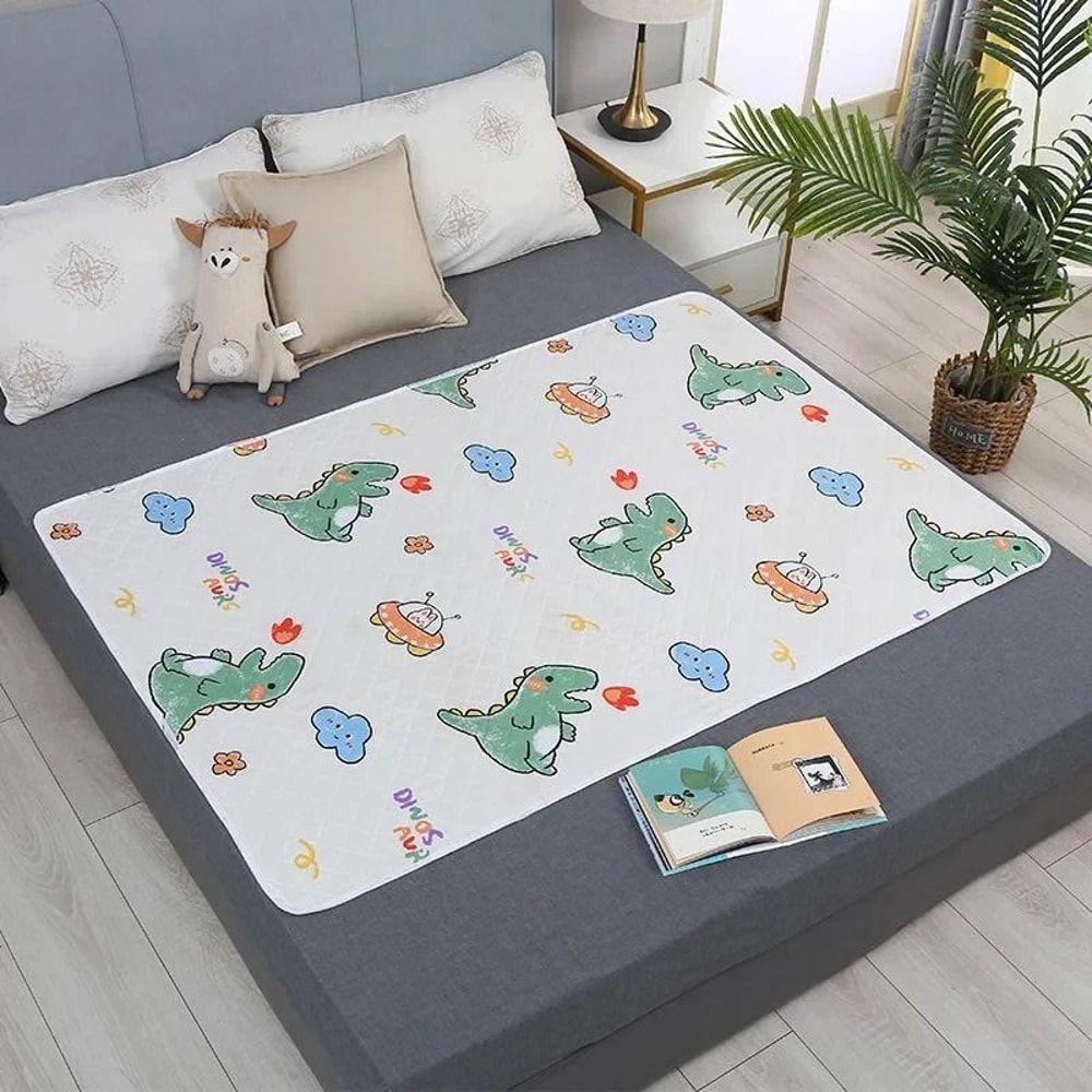 Waterproof Washable Breathable Bed Protector Mat 7